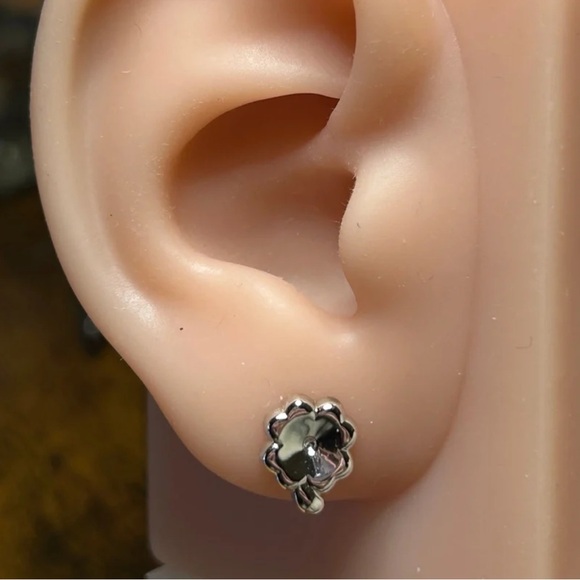 Jewelry - ❤️ ⭐ Elegant Silver Clover Stud Earrings